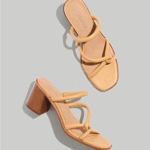 Madewell The Tayla Sandal in Leather